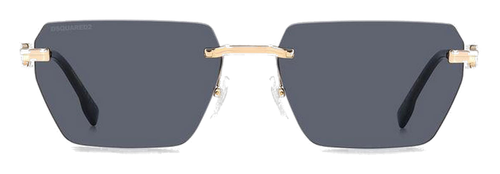 DSQUARED2 D2 0102/S oro nero, vista 2