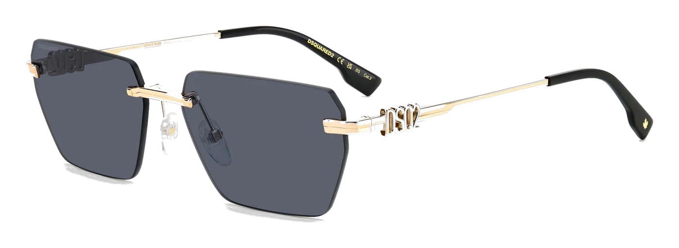 DSQUARED2 D2 0102/S oro nero