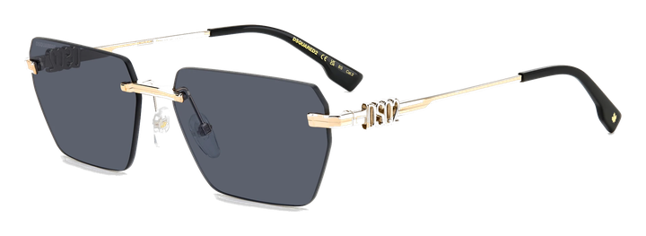 DSQUARED2 D2 0102/S 807 oro nero