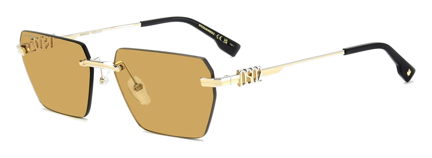 DSQUARED2 D2 0102/S oro marrone sfumato