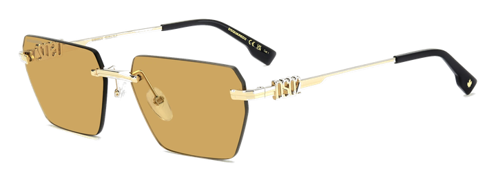 DSQUARED2 D2 0102/S oro marrone sfumato, vista 2