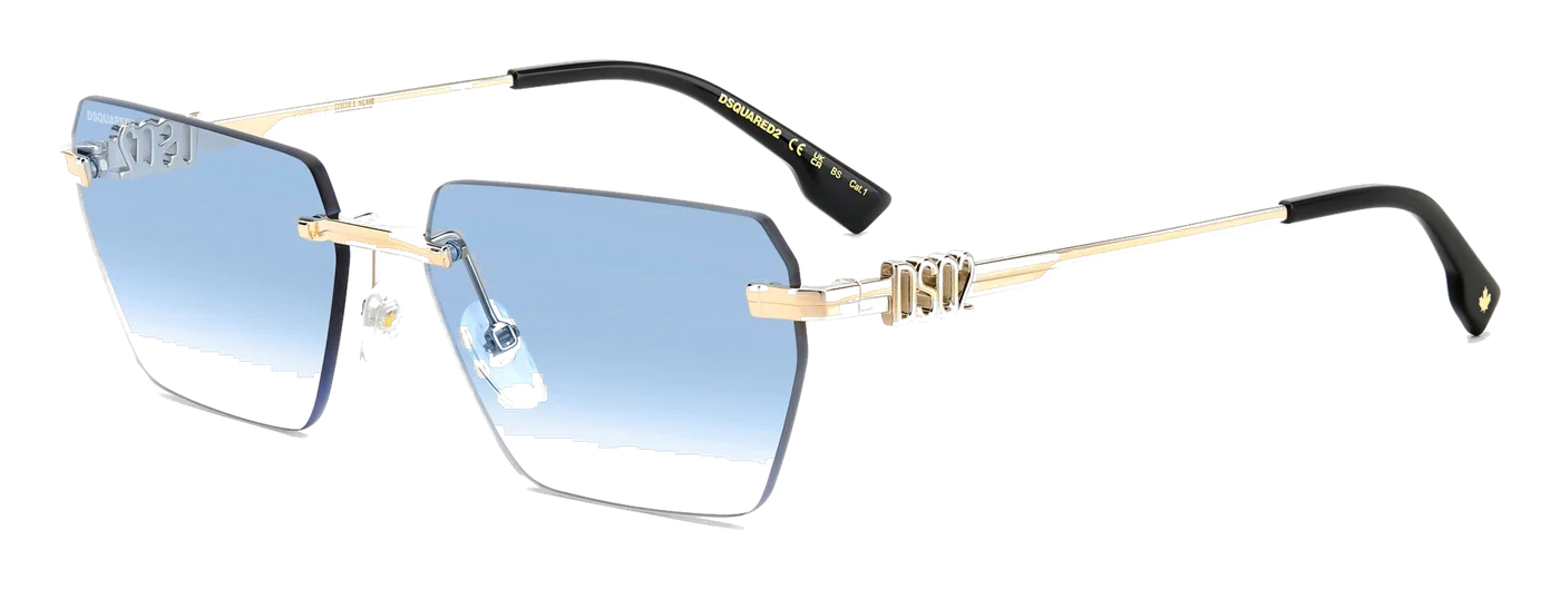 DSQUARED2 D2 0102/S oro azzurro