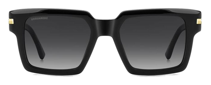 DSQUARED2 D2 0161/G/S nero grigio, vista 2