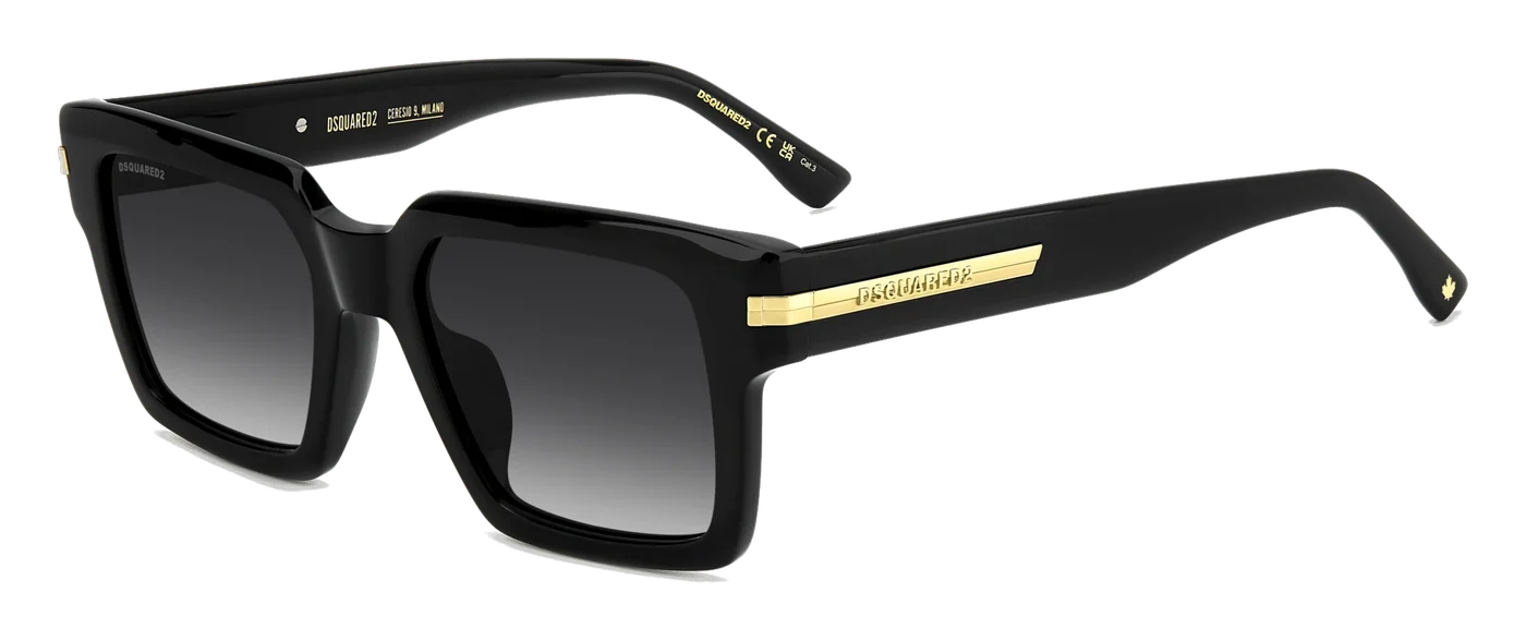 DSQUARED2 D2 0161/G/S nero grigio
