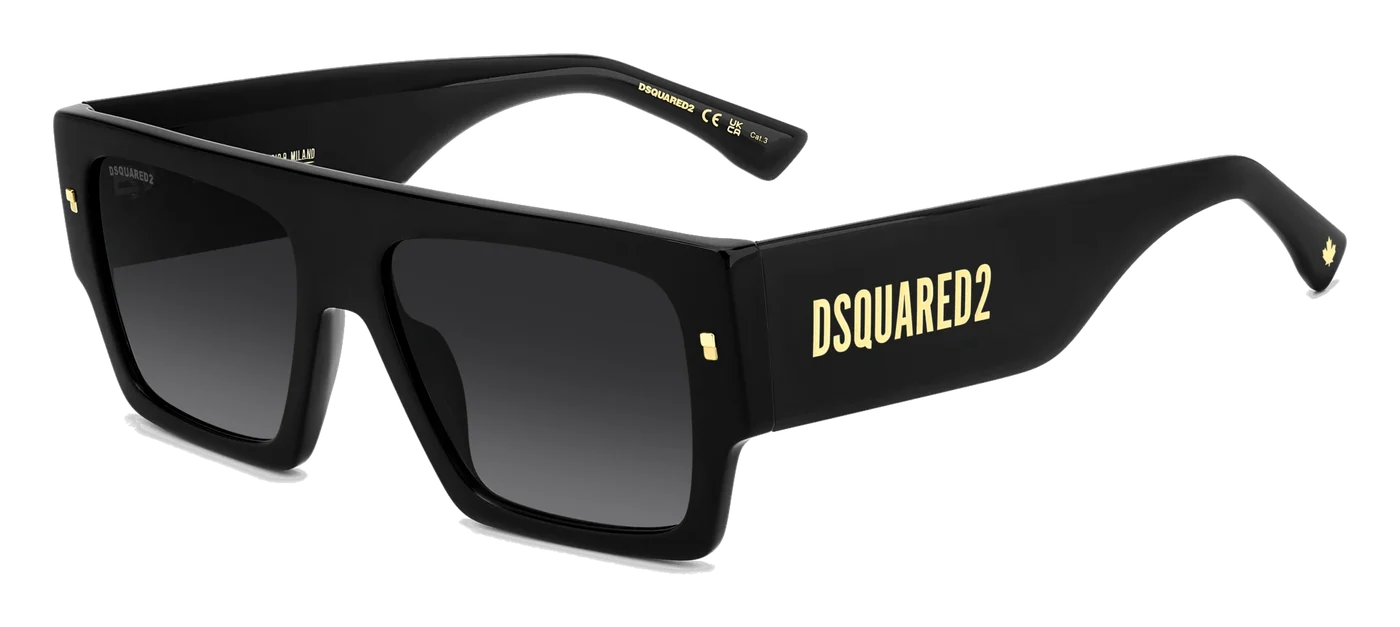 DSQUARED2 D2 0165/S nero grigio