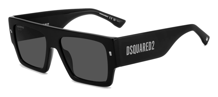 DSQUARED2 D2 0165/S nero grigio, vista 2
