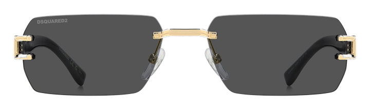 DSQUARED2 D2 0189/S oro grigio scuro, vista 2
