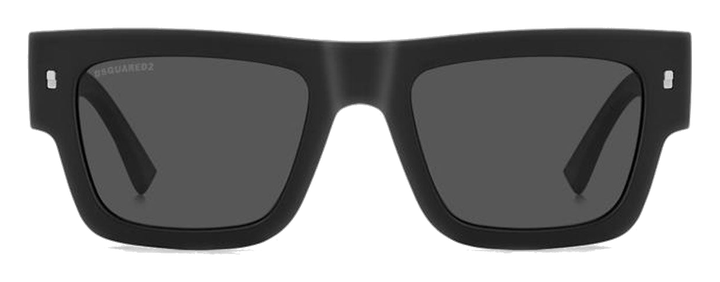 DSQUARED2 ICON 0021/S nero opaco nero, vista 2
