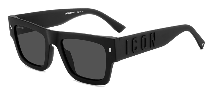 DSQUARED2 ICON 0021/S 003 nero opaco nero