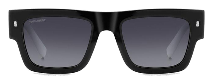 DSQUARED2 ICON 0021/S nero grigio sfumato, vista 2
